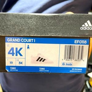 Adidas Kids Sneakers - SIZE 4 - Brand New